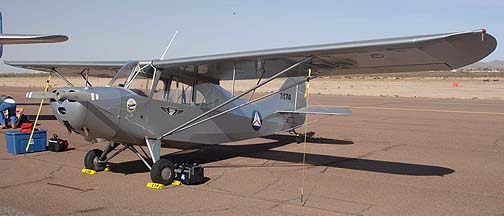 Commemorative Air Force Aeronca L-16A, Cactus Fly-in, March 5, 2011